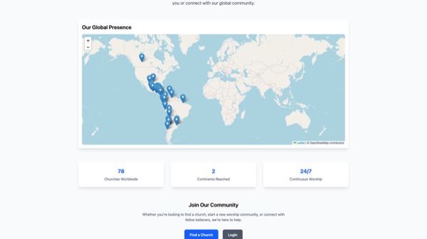 24/7 Nations Worship Altar