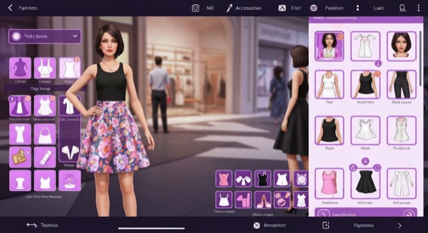 Fashion Design Gaming Platform Screenshot